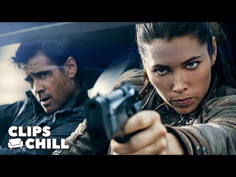 La fuite épique de Colin Farrell devant la police | Total Recall : Mémoires programmées