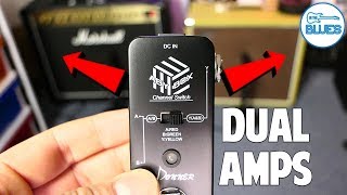 Video thumbnail for Running 2 Amps with the Donner ABY Box! Marshall & Tweed by intheblues