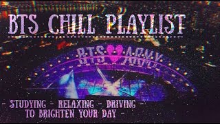2020 BTS chill playlist relaxing/studying 3hr+