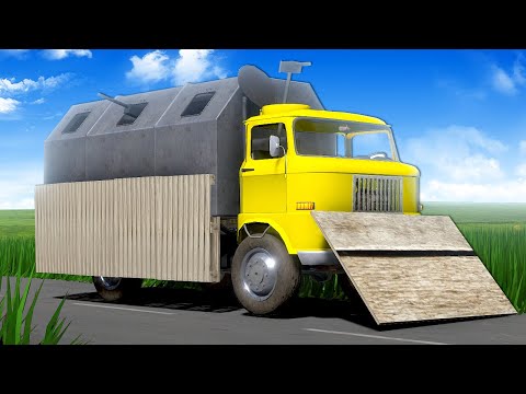 I Built an ARMORED SEMI TRUCK! - The Long Drive