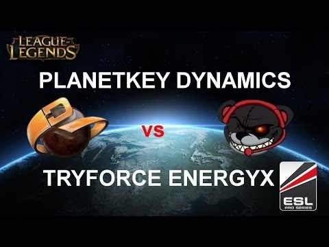 EPS Spring 2014 LoL Cup #2 - Planetkey Dynamics vs Tryforce Energyx [Achtelfinale]