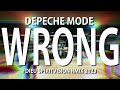 Depeche Mode - Wrong [Fdieu SpiritVision RmiX 2023]