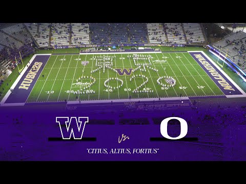 Husky Marching Band | Washington vs Oregon | Citius, Altius, Fortius