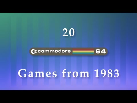 20 Commodore 64 Games from 1983