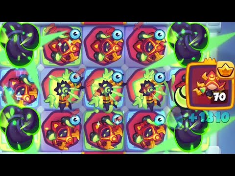 Cultist Max Talent Reviews, 18.0 Version Update!! Talent Conten Co-op - Rush Royale Full Video Wide