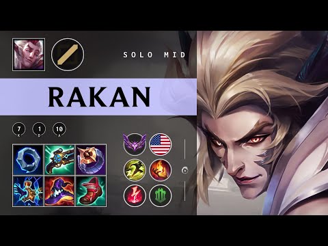Rakan Mid vs Ekko - NA Master Patch 25.24