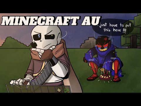 Minecraft AU Part 3【 Undertale Comic Dub Compilation 】