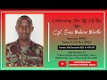 CELEBRATING THE LIFE OF THE LATE CORPORAL EVANS MUHORO MBOTHO 1990 2025