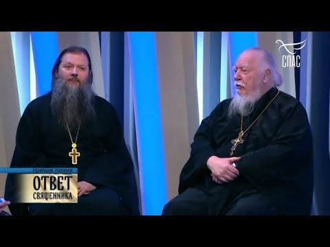Протоиерей Дмитрий  Смирнов и протоиерей Артемий Владимиров (07.01.2019 г.)