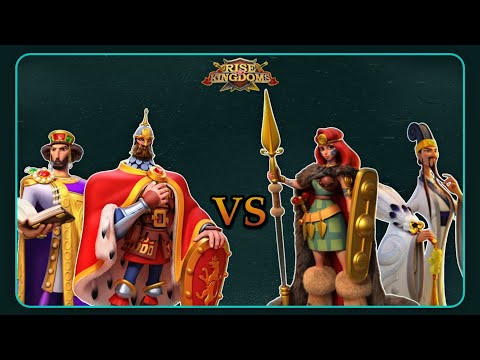 Nevsky/Justinian VS Boudica/Zhuge Liang - Rise of Kingdoms