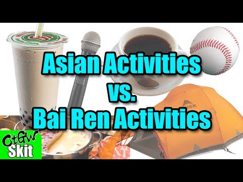 Asian Activities vs. White People Activities