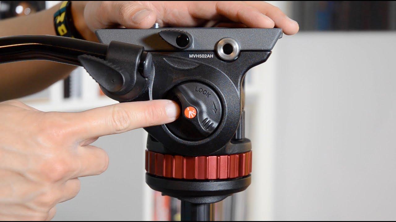 Штативная голова Manfrotto MVH502AH видео