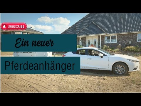 Ein neuer Pferdeanhänger zieht ein