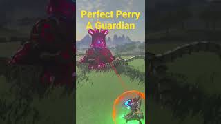 Perfect Parry A Guardian Breath of the Wild #shorts