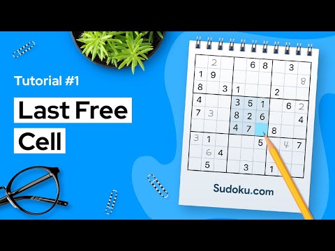 Last free cell - a Sudoku technique for beginners