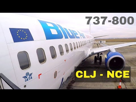 BLUE AIR BOEING 737-800 / CLUJ NAPOCA - NICE