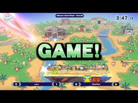 PikaPika! vs Lynx - GOML 2017 - Wii U Pools