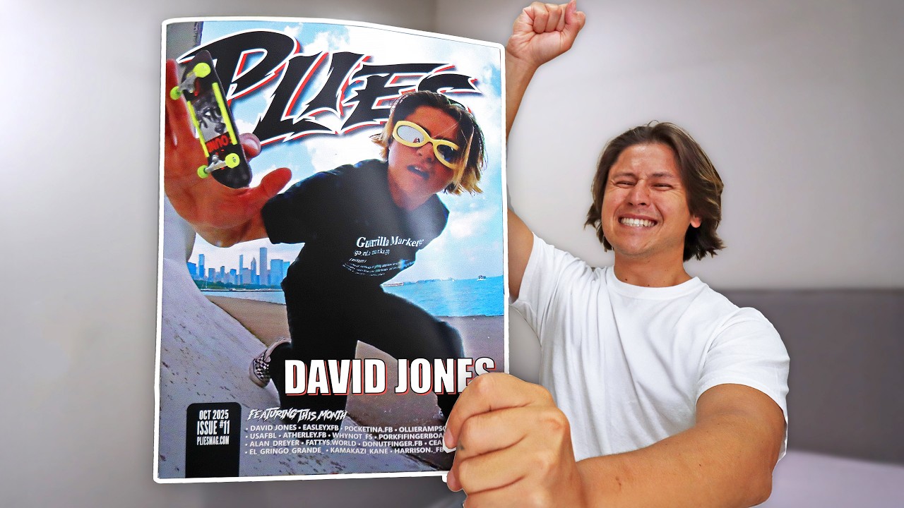 My First FINGERBOARD Magazine Cover