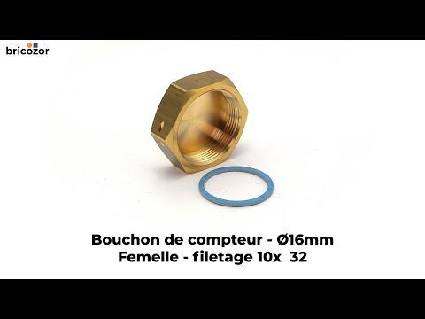 Bouchon de compteur pour gaz BRICOZOR