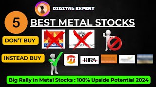 Best Metal Stocks for 2024  | Best Metal Stocks in India  | Digital Expert