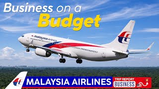 Business on a Budget on MALAYSIA AIRLINES ✦ 737 Business Class Trip Report ✦ KL to Saigon @tfft