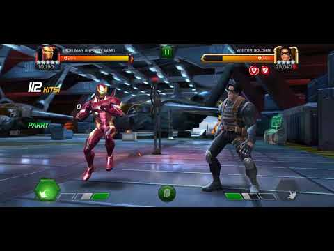 5 STAR IRON MAN infinity war VS WS ROL - marvel contest of champions