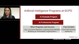Stanford Webinar - Artificial Intelligence Courses & Programs: Informational Session