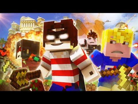 "Friends Until the End" - A Minecraft Original Music Video ♪