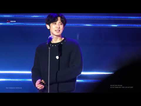 181102 EXO COMEBACK SHOWCASE 24/7 CHANYEOL FOCUS