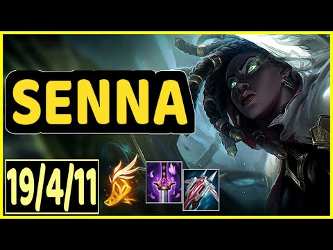 SENNA VS SIVIR - 19/4/11 KDA ADC GAMEPLAY EMERALD IV