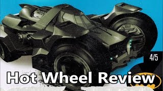 Arkham Knight Batmobile Hot Wheels Toy Review - The No Swear Gamer