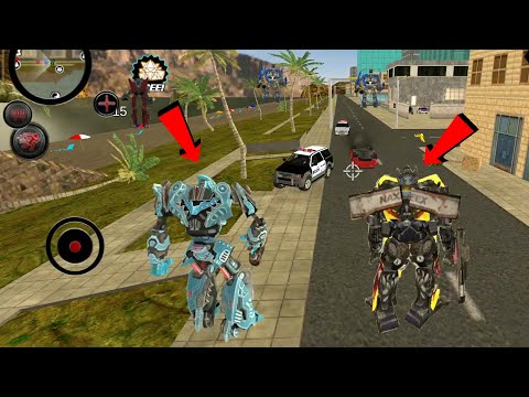 Robot Shark (Robot Shark with Transformer) Robot Shark Fight Car Robot - Android Gameplay HD