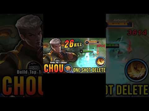 26Kills!! Insane One Shot Damage Build (One Shot Delete)_Gamepaly Video/#Short/#viral