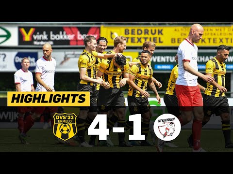 BELANGRIJKE OVERWINNING! | DVS'33 ERMELO - BARENDRECHT | Derde Divisie | Samenvatting