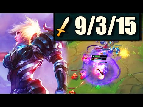 Destroying the enemy top laner because i'm the Rank 1 Riven