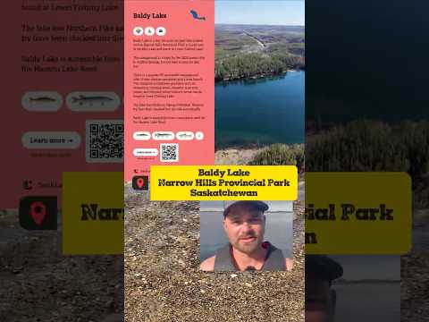 Baldy Lake, Narrow Hills Provincial Park Saskatchewan