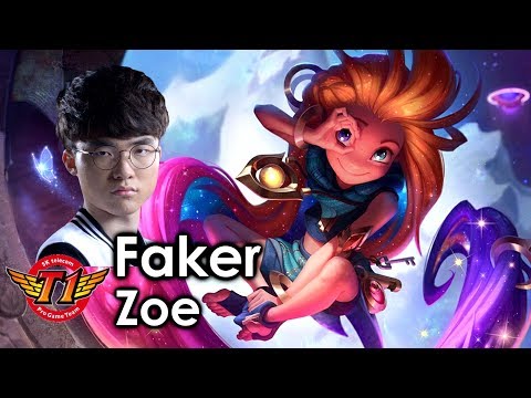 Faker picks Zoe