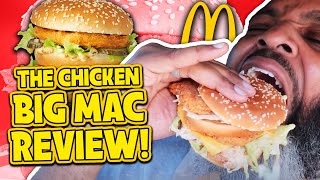 McDonald's Chicken Big Mac Review | SOLD OUT IN THE UK???