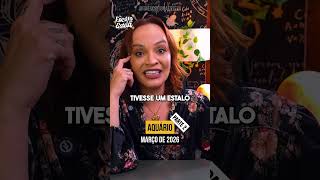 ♒ AQUÁRIO MARÇO #2026 Chega de carregar o que te prende! O despertar da Amiga Sincera.