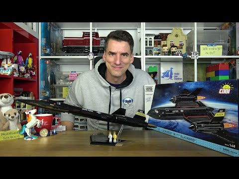 Das schönste und schnellste Flugzeug der Welt von Cobi® - 5890 Lockheed SR-71 Blackbird
