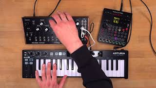 Video thumbnail for Moog Spectravox Sound Demo (no human talking) by Bonedo Synthesizers
