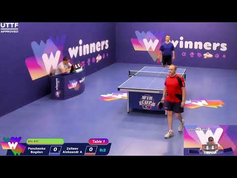 WINners CUP table 1 10.09 Panchenko Bogdan - Zaitsev Aleksandr A 15:30