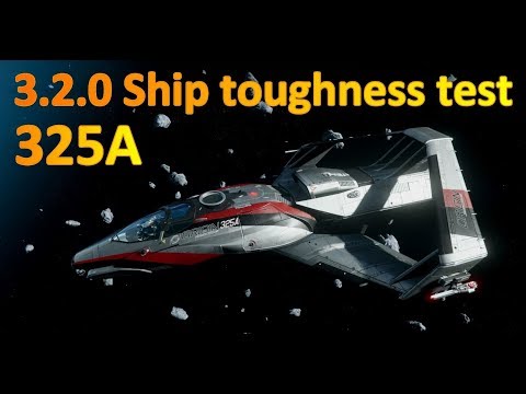 3.2.0 Ship toughness test: 325A - wing tip guns are bad