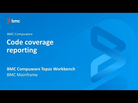 BMC Compuware Topaz Workbench - Code coverage reporting