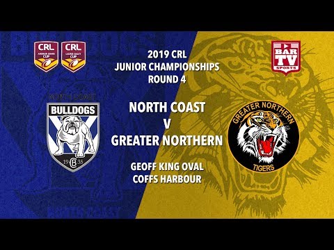 2019 Country Rugby League Rep - Johns and Daley Cup - Round 4 - Bulldogs v GN Tigers