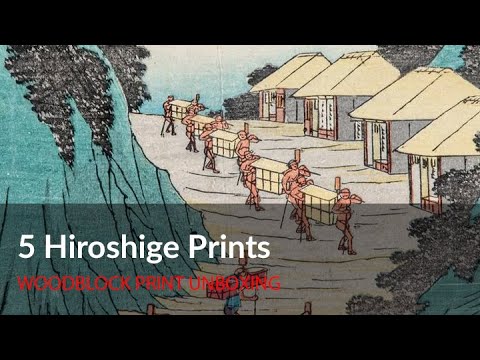 5 Hiroshige Prints - Good Deal or Not?