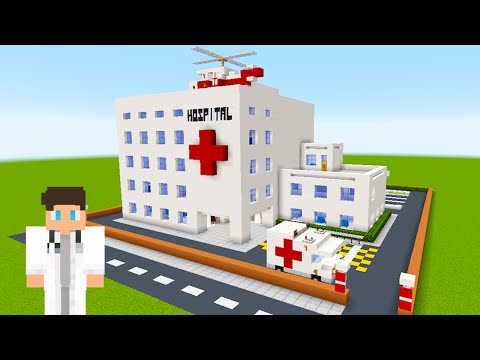 TSMC - Minecraft - Minecraft Tutorial: How To Make A Hospital "City Build 2021"
