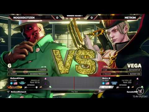 [SFVCE] NoGoodCitizen (G) vs MetroM (Vega) @ NLBC Online Edition #2