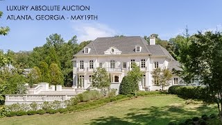 European Luxury Mansion for Sale in Atlanta Georgia [2 Acres]