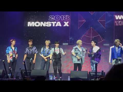 180620 MONSTA X (몬스타엑스) IN AMSTERDAM: 3RD MENT + FROM ZERO (THE CONNECT TOUR)